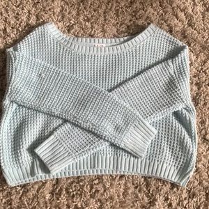 Garage Blue knit sweater